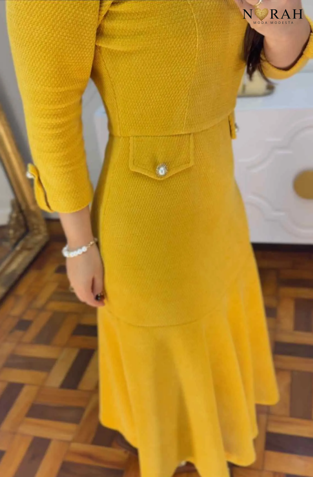 Vestido Chelsea | Chenille Midi